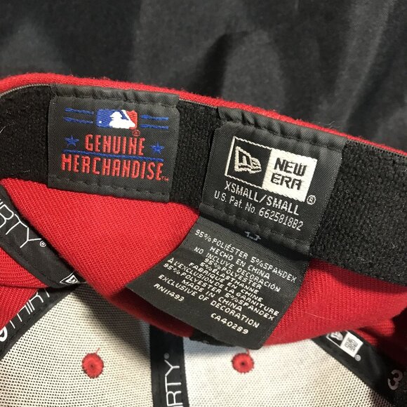 Washington Nationals Hat New Era XSmall/Small Genuine MLB Red White Cap - Picture 10 of 10